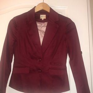 Burgundy vintage formal jacket